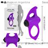 Anillo vibrador con estimulador de clitoris